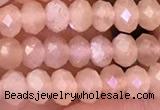 CMS1865 15.5 inches 3*4mm faceted rondelle moonstone beads wholesale