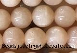 CMS1930 15.5 inches 6mm round moonstone beads wholesale