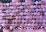 CMS1954 15.5 inches 6mm faceted round rainbow moonstone beads