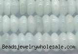 CMS2135 15 inches 2.5*6mm rondelle blue moonstone beads