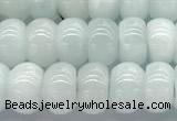 CMS2137 15 inches 6*8mm rondelle blue moonstone beads