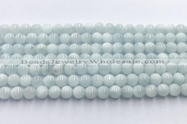 CMS2144 15 inches 6mm round blue moonstone beads