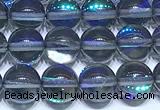 CMS2199 15 inches 6mm, 8mm, 10mm & 12mm round synthetic moonstone beads