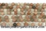 CMS2266 15 inches 6mm round rainbow moonstone beads wholesale