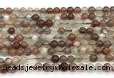 CMS2272 15 inches 4mm round rainbow moonstone gemstone beads