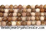 CMS2282 15 inches 10mm faceted round moonstone beads