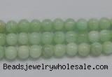 CMS402 15.5 inches 6mm round green moonstone beads wholesale