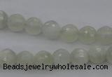 CMS452 15.5 inches 6mm faceted round white moonstone gemstone beads