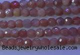 CMS569 15.5 inches 4mm faceted round moonstone gemstone beads