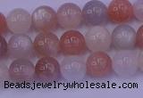 CMS621 15.5 inches 6mm round rainbow moonstone beads wholesale