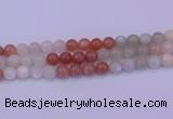 CMS634 15.5 inches 12mm round rainbow moonstone gemstone beads