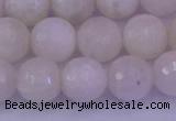 CMS663 15.5 inches 10mm faceted round white moonstone beads