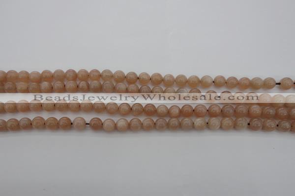 CMS930 15.5 inches 4mm round A grade moonstone gemstone beads