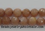 CMS941 15.5 inches 6mm faceted round A grade moonstone gemstone beads