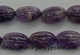 CNA1036 15.5 inches 8*12mm oval dogtooth amethyst beads wholesale