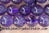 CNA1136 15.5 inches 6mm round amethyst gemstone beads wholesale