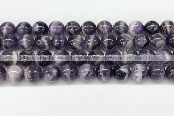 CNA1158 15.5 inches 12mm round natural dogtooth amethyst beads