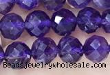 CNA1166 15.5 inches 6mm faceted round amethyst beads wholesale