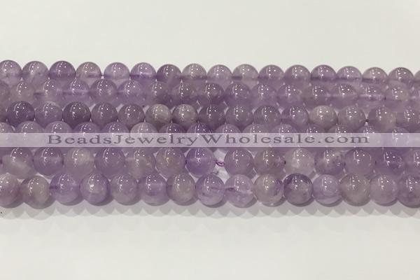 CNA1231 15.5 inches 8mm round lavender amethyst gemstone beads