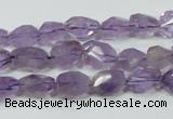 CNA200 15.5 inches 8*14mm faceted nugget natural amethyst beads