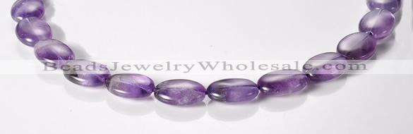 CNA25 13*18mm oval A- grade natural amethyst beads Wholesale