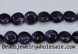 CNA267 15.5 inches 10mm flat round natural amethyst beads wholesale