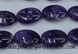 CNA276 15.5 inches 13*18mm oval natural amethyst beads wholesale