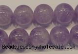 CNA303 15.5 inches 14mm round natural lavender amethyst beads