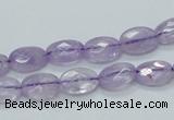 CNA328 15.5 inches 8*12mm faceted oval natural lavender amethyst beads