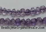 CNA39 15.5 inches 6*9mm pig-shaped grade A natural amethyst beads