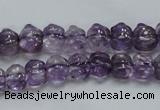 CNA40 15.5 inches 8*11mm pig-shaped grade A natural amethyst beads