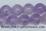 CNA406 15.5 inches 18mm round natural lavender amethyst beads