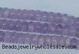 CNA407 15.5 inches 3*6mm rondelle natural lavender amethyst beads