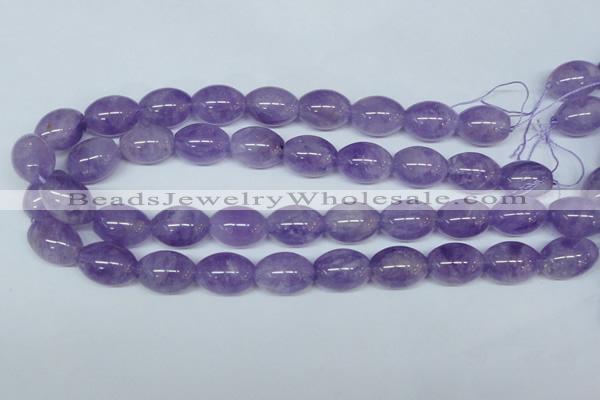 CNA414 15.5 inches 13*18mm rice natural lavender amethyst beads