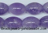 CNA415 15.5 inches 15*20mm rice natural lavender amethyst beads