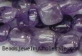 CNA42 15.5 inches 15*15mm square grade A natural amethyst beads