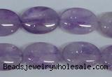 CNA448 15.5 inches 16*22mm oval natural lavender amethyst beads