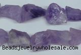 CNA468 15.5 inches 13*15mm nugget natural lavender amethyst beads