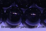 CNA557 15.5 inches 18mm round A grade natural dark amethyst beads