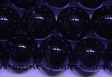 CNA562 15.5 inches 8mm round AA grade natural dark amethyst beads