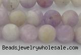 CNA672 15.5 inches 8mm round matte lavender amethyst beads