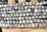 CNA686 15.5 inches 6mm faceted round lavender amethyst beads