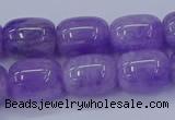 CNA716 15.5 inches 10*14mm drum lavender amethyst beads