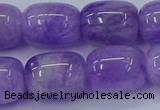 CNA718 15.5 inches 13*18mm drum lavender amethyst beads