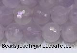 CNA789 15.5 inches 6mmm faceted round lavender amethyst beads