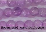 CNA950 15.5 inches 4mm round natural lavender amethyst beads