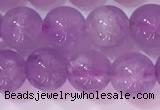 CNA953 15.5 inches 7mm round natural lavender amethyst beads