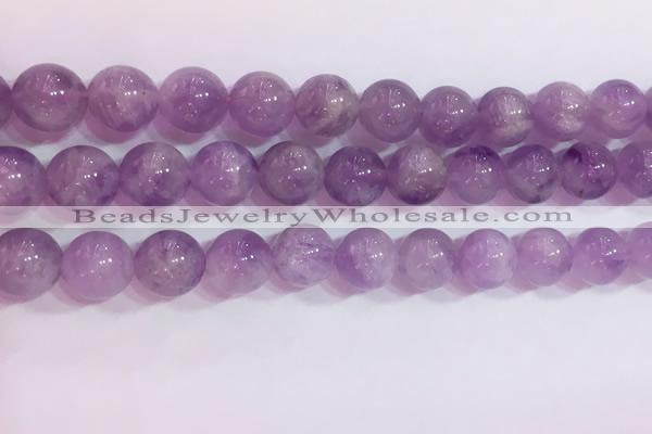 CNA955 15.5 inches 10mm round natural lavender amethyst beads