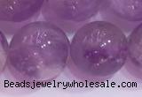 CNA957 15.5 inches 14mm round natural lavender amethyst beads