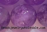 CNA960 15.5 inches 20mm round natural lavender amethyst beads